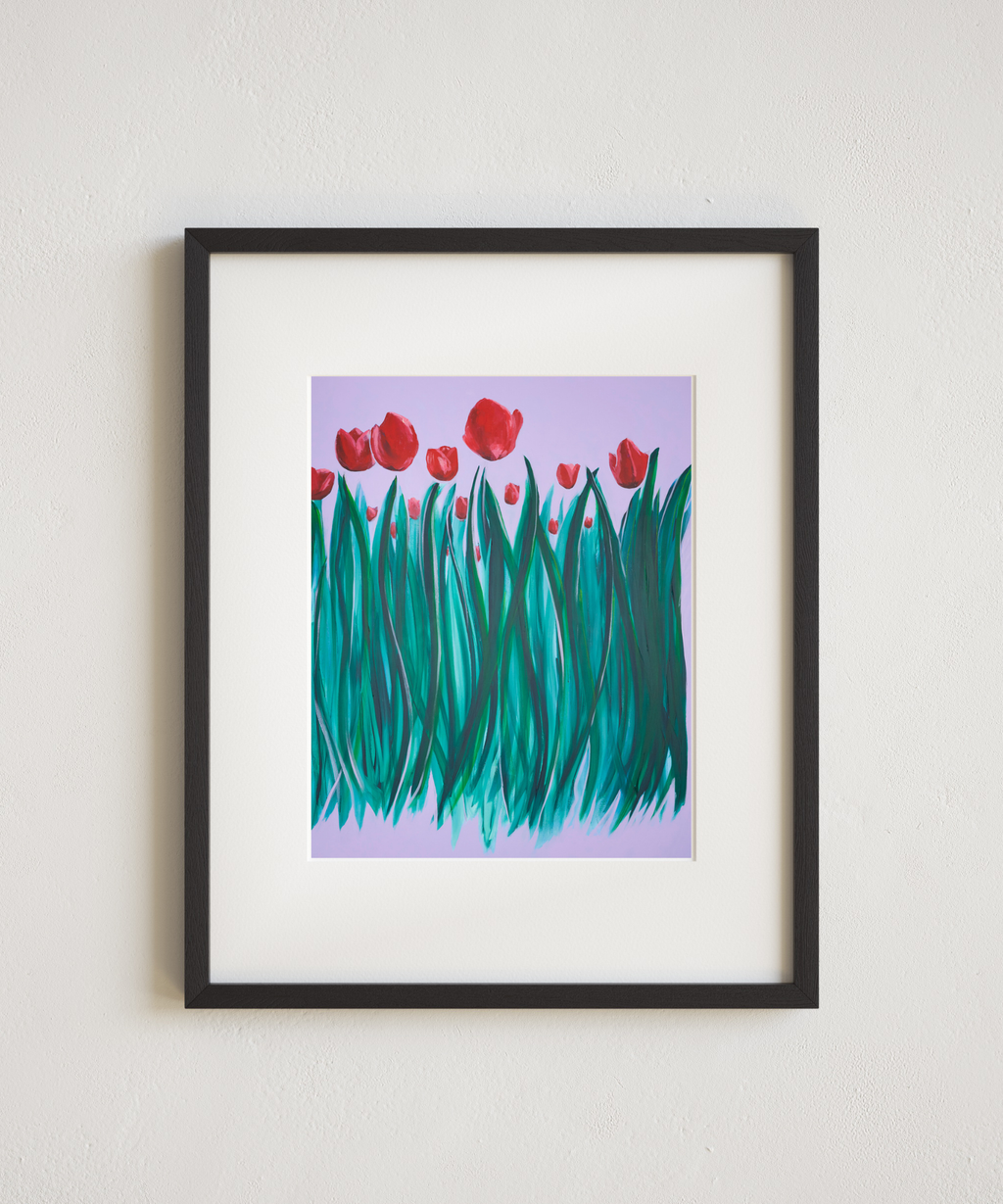 "Tulips in the Afternoon"